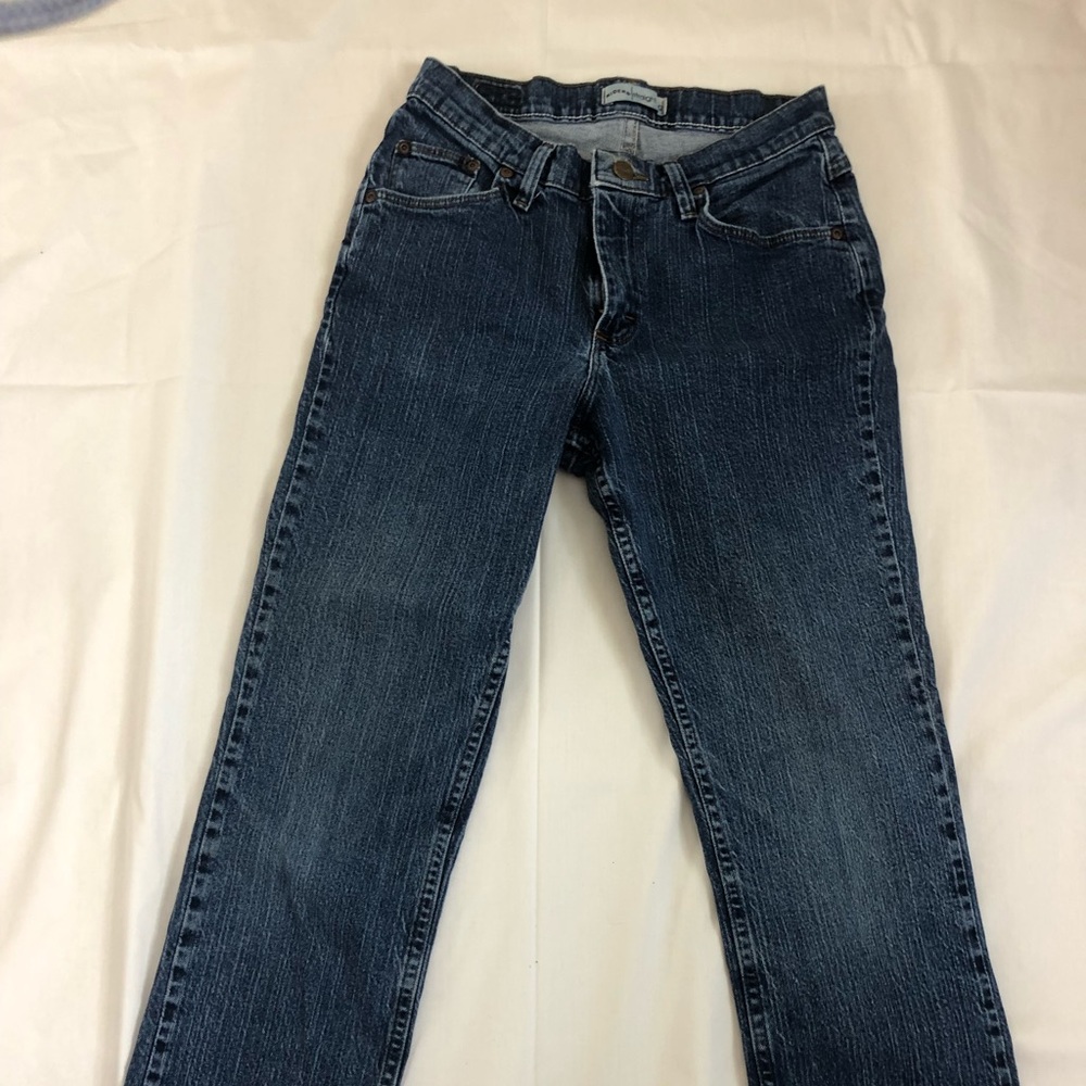 Dark Blue Riders Straight Leg Jeans!